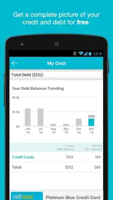 Credit Sesame android App screenshot 1