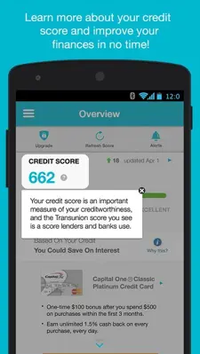 Credit Sesame android App screenshot 5